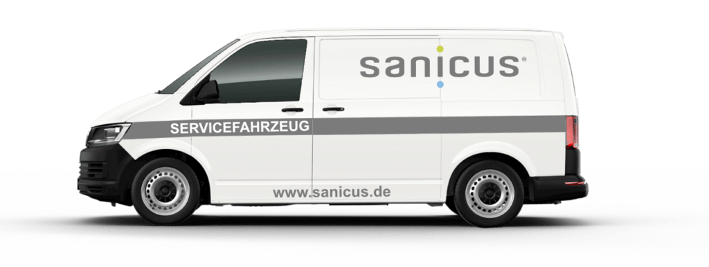 Sanicus Service Fahrzeug