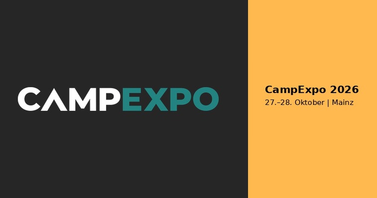 Sanicus auf der CampExpo 2026 in Mainz